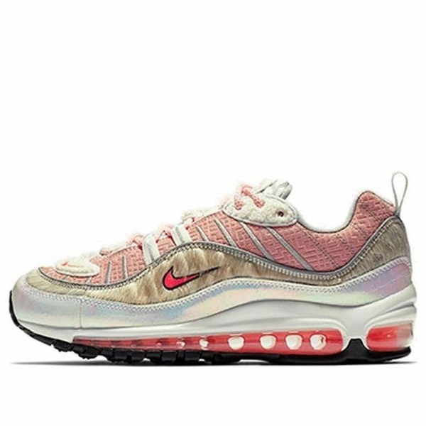Nike ナイキ レディース スニーカー Pink/Brown/White 【(WMNS) Nike Air Max 98 \u0027Chinese New Year\u0027 BV6653-616】  大きさ US_9.5(26.5糎)