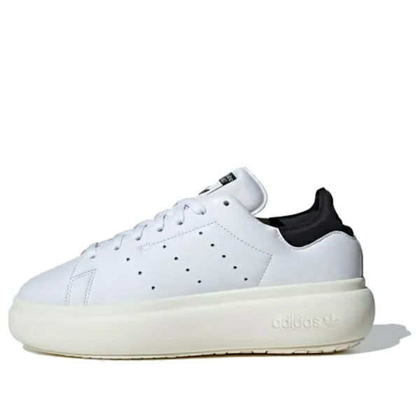adidas アディダス レディース スニーカー White/Black 【(WMNS) adidas originals Stan Smith PF \u0027White Black\u0027 IE0450】  大きさ US_6.5(23.5糎)