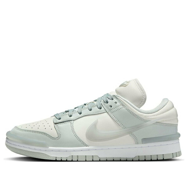 Nike ナイキ レディース スニーカー Light Silver/Sail/White 【(WMNS) Nike Dunk Low Twist \u0027Light Silver\u0027 DZ2794-004】  大きさ US_5.5(22.5糎)