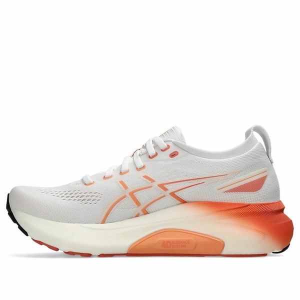 ASICS アシックス レディース スニーカー White/Orange/Black 【(WMNS) ASICS Gel-Kayano 31 Wide Sneakers \u0027White Orange\u0027 1012B670-100】  大いさ US_9(26.0糎) レディース靴-スニーカー
