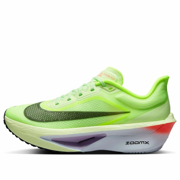 Nike ナイキ レディース スニーカー Barely Volt/Off Noir/Volt/Blue Tint/Hot Lava/Hydrangeas 【(WMNS) Nike Zoom Fly 6 'Barely Volt Blue Tint Hot Lava' FN8455-701】 サイズ US_6(23.0cm)｜asty