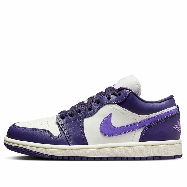 Air Jordan ジョーダン レディース スニーカー SKY J PURPLE/ACTION GRAPE-SAIL 【(WMNS) Air Jordan 1 Low \u0027Purple Sail\u0027 DC0774-502】  大きさ US_W_12