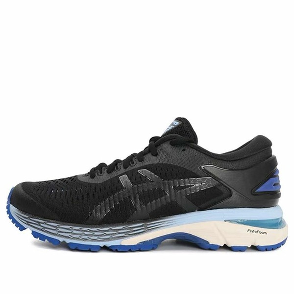 ASICS アシックス レディース スニーカー Black 【(WMNS) ASICS Gel-Kayano 25 \u0027Black Blue\u0027 1012A026-001】  大きさ US_6(23.0糎)