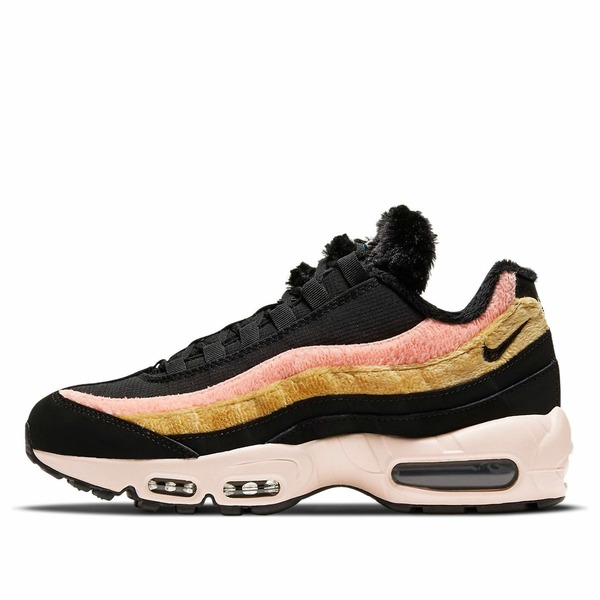 Nike ナイキ レディース スニーカー Black/pink/blue 【(WMNS) Nike Air Max 95 Premium \u0027Black Fur\u0027 DB9577-001】  大きさ US_W_11