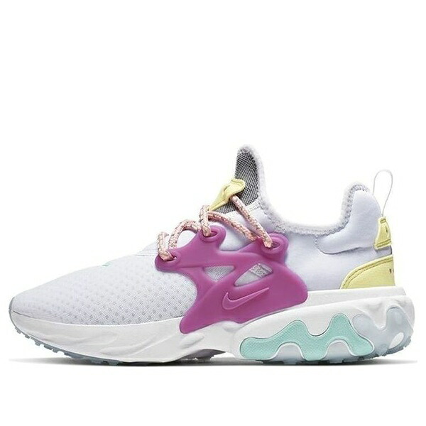 Nike ナイキ レディース スニーカー Purple 【(WMNS) Nike React Presto \u0027White Hyper Violet\u0027 CD9015-101】  大きさ US_7(24.0糎)