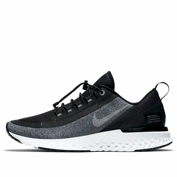 Nike ナイキ レディース スニーカー Black/White-Cool Grey-Vast Grey 【(WMNS) Nike Odyssey React Shield \u0027Cool Grey\u0027 AA1635-003】  大きさ US_6.5(23.5糎)
