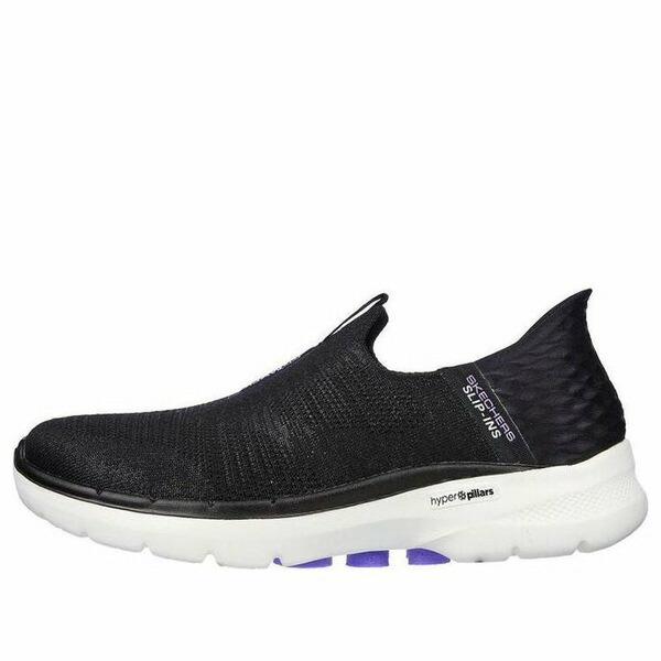 Skechers スケッチャーズ レディース スニーカー BLACK 【(WMNS) Skechers Go Walk 6 'Black' 124569-BKLV】 サイズ US_7.5(24.5cm)｜asty