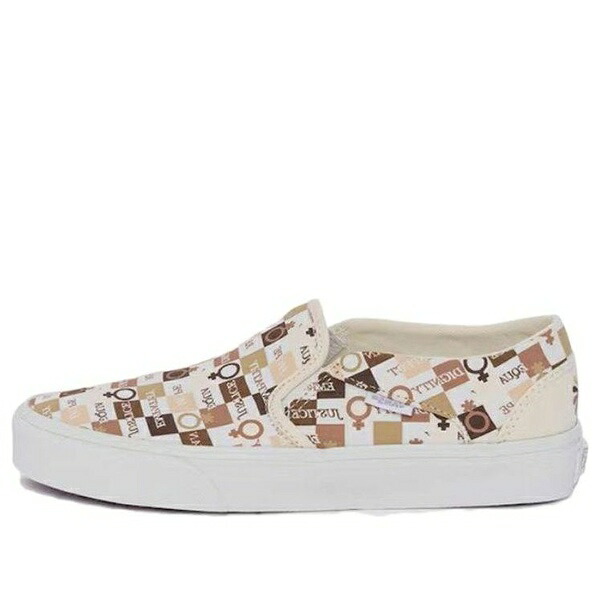 Vans バンズ レディース スニーカー Neutral/Marshmallow 【(WMNS) Vans Slip-On x Asher \u0027Divine\u0027 VN000VOSBB6】  大きさ US_6(23.0糎)
