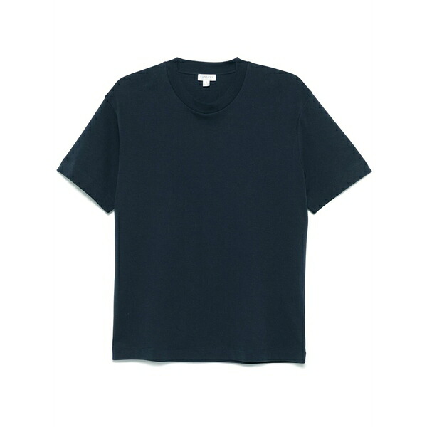 サンスペル メンズ Tシャツ トップス Cotton t-shirt Blue|asty