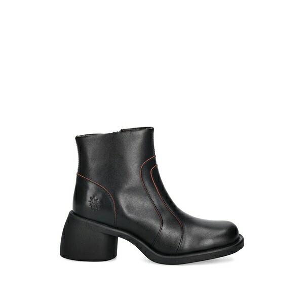 飛球英国の首都 レディース ブーツ シューズ Side-zip ankle boots Black