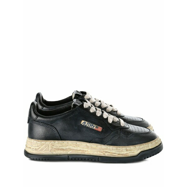 ミハラヤスヒロ レディース スニーカー シューズ X autry leather sneakers Black