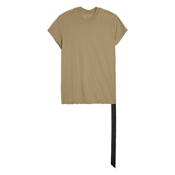 リックオウエンス レディース プルオーバー トップス Cotton t-shirt Neutrals
