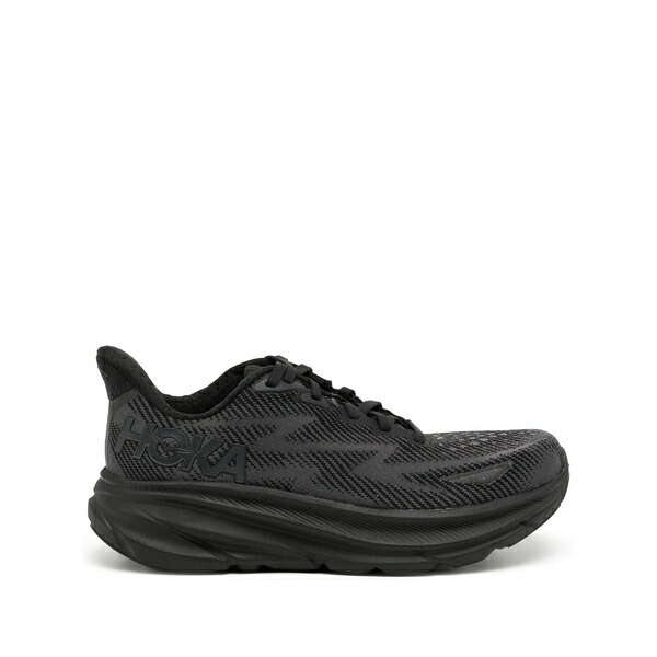 ホカオネオネ レディース スニーカー シューズ Clifton 9 low-top sneakers Black｜asty