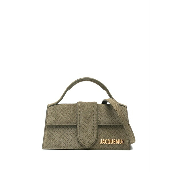 ジャクエムス レディース ハンドバッグ バッグ Bambino top-handle tote bag Green｜asty