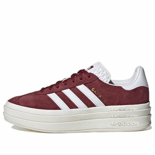 adidas アディダス レディース スニーカー 【(WMNS) adidas Gazelle Bold 'Shadow Red White' HQ6892】 サイズ US_9(26.0cm)｜asty