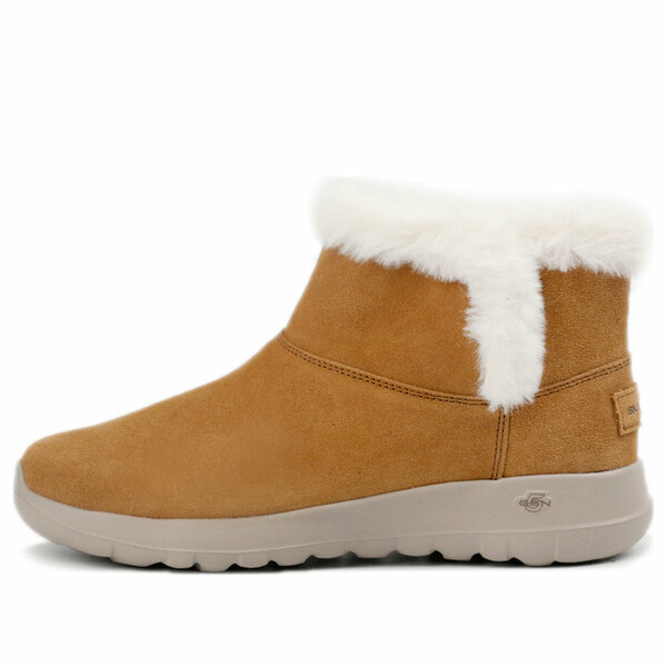Skechers スケッチャーズ レディース スニーカー  【(WMNS) Skechers On-The-Go Joy Snow Boots \u0027Brown White\u0027 15501-CSNT】  大きさ US_9(26.0糎)