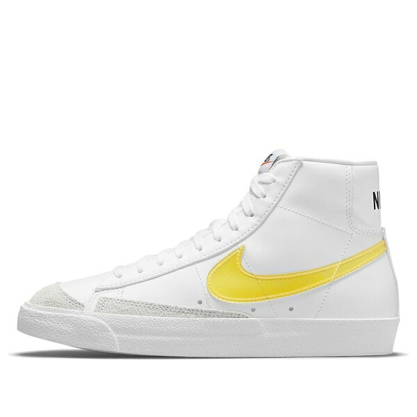 Nike ナイキ レディース スニーカー  【(WMNS) Nike Blazer Mid \u002777 Essential \u0027White Opti Yellow\u0027 DJ3050-101】  大きさ US_W_10