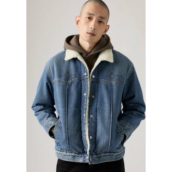 楽天市場】Levi's Western Super Puffer Jacket denim RDS down relax