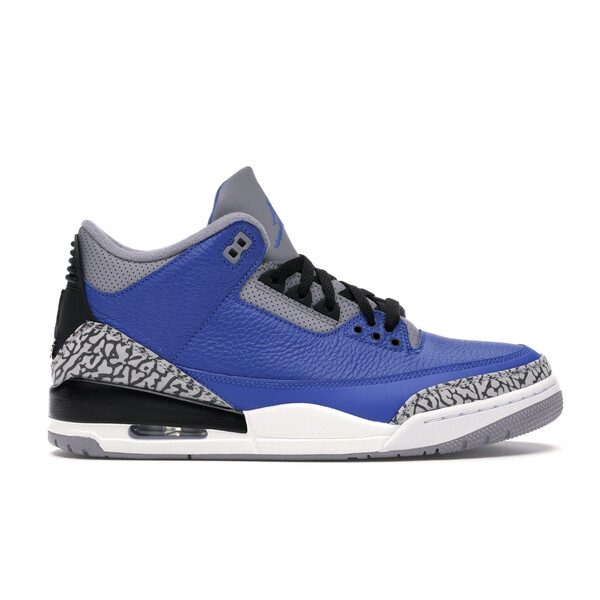 Jordan ジョーダン メンズ スニーカー  【Jordan 3 Retro Varsity Royal Cement】  サイズ US_7(25.0cm) Varsity Royal/Varsity Royal-Cement Grey