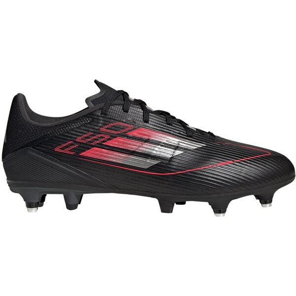 adidas アディダス メンズ スニーカー  【adidas F50 League SG Stealth Victory Pack】  大いさ US_9(27.0糎) Core Black/Iron Metallic/Lucid Red スニーカー-メンズ靴