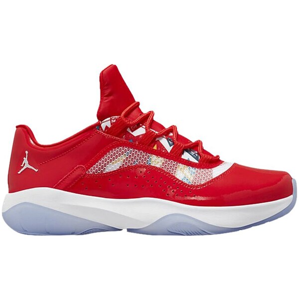 Jordan ジョーダン メンズ スニーカー  【Air Jordan 11 CMFT Low Barcelona】  大いさ US_7.5(25.5珊) Chile Red/White 靴-スニーカー-メンズ靴