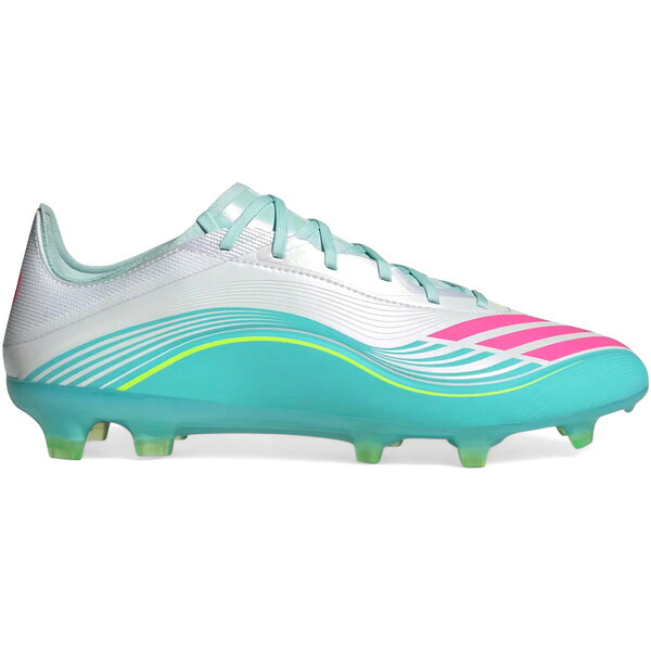 adidas アディダス メンズ スニーカー  【adidas F50 Pro FG Messi Aurora Radiante Pack】  サイズ US_8(26.0cm) Cloud White/Lucid Pink/Flash Aqua