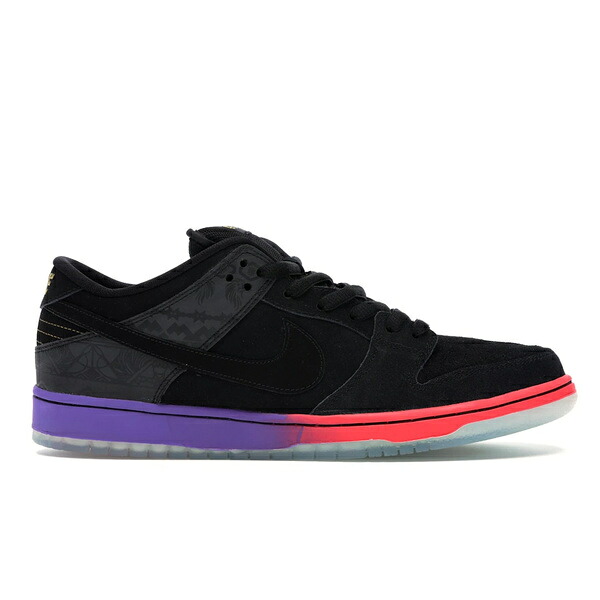 Nike ナイキ メンズ スニーカー  【Nike SB Dunk Low BHM (2014)】  大きさ US_10(28.0糎) Black/Black-Purple Venom