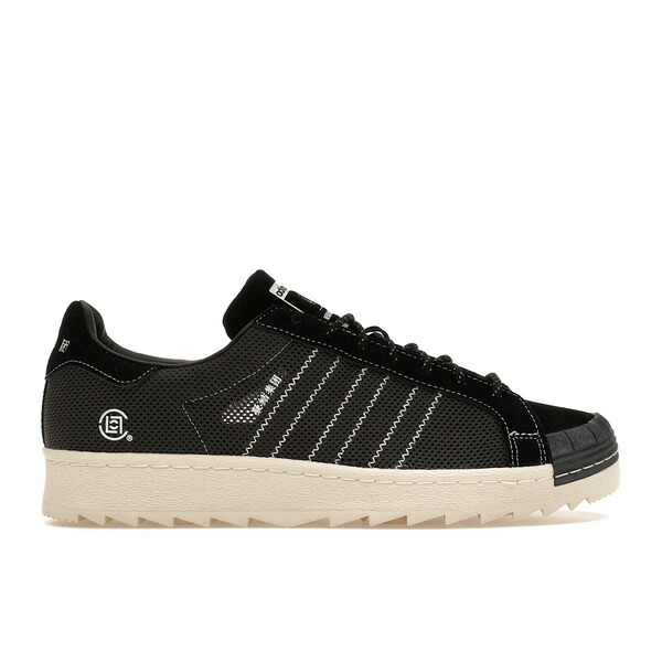 adidas アディダス メンズ スニーカー  【adidas Superstar CLOT x Neighborhood】  大きさ US_M_4.5 Core Black/Cloud White/Core Black