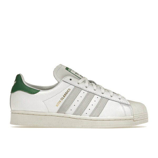adidas アディダス メンズ スニーカー  【adidas Superstar Kith Classics Program White】  サイズ US_7.5(25.5cm) White/Fairway/Gold