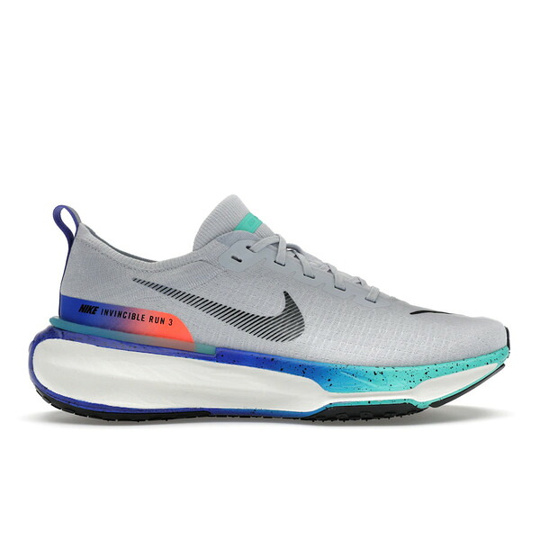 Nike ナイキ メンズ スニーカー  【Nike ZoomX Invincible Run 3 Pure Platinum Bright Mango Cool Mint】  大きさ US_7(25.0糎) Pure Platinum/Bright Mango/Cool Mint/Black