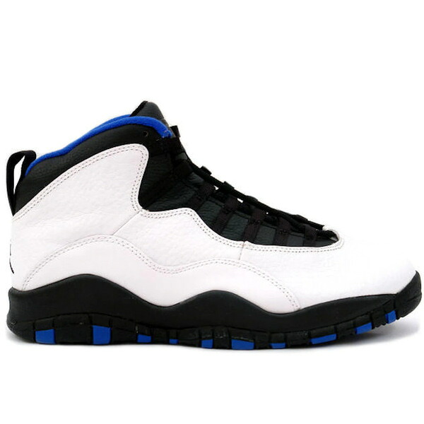 Jordan ジョーダン メンズ スニーカー 【Jordan 10 OG New York Knicks】 サイズ US_8(26.0cm) White/Black/Royal Blue/Orange Flame｜asty 130,900円