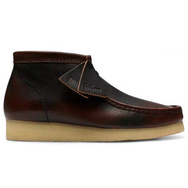 Clarks クラークス メンズ スニーカー  【Clarks Originals Wallabee Boot Dark Tan Combination Leather】  サイズ US_11.5(29.5cm) Dark Tan Combination