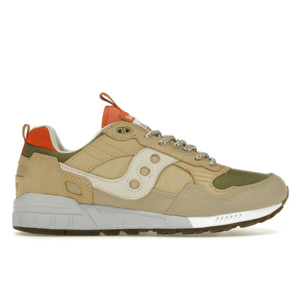 Saucony サッカニー メンズ スニーカー  【Saucony Shadow 5000 Khaki Orange Green】  大きさ US_11(29.0糎) Khaki/Orange