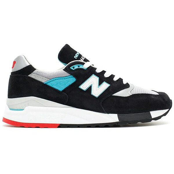 New Balance ニューバランス メンズ スニーカー 【New Balance 998 Connoisseur Rockabilly】 サイズ US_7.5(25.5cm) Black/Grey-Teal|asty
