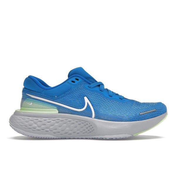 Nike ナイキ メンズ スニーカー  【Nike ZoomX Invincible Run Flyknit Blue Orbit】  大きさ US_8(26.0糎) Blue Orbit/Lime Glow/Football Grey/White
