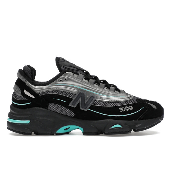 New Balance ニュー平衡にする メンズ スニーカー  【New Balance 1000 Black Teal】  大きさ US_8(26.0糎) Black/Teal