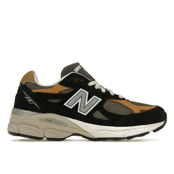 New Balance ニューバランス メンズ スニーカー  【New Balance 990v3 MiUSA Black Tan】  サイズ US_M_13 Black/Tan