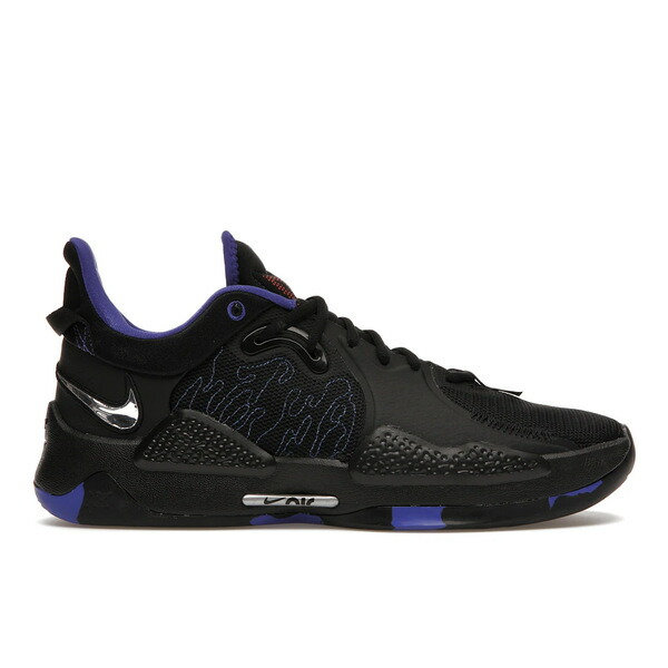 Nike ナイキ メンズ スニーカー  【Nike PG 5 Black Lapis】  大きさ US_8(26.0糎) Black/Lapis-Bright Crimson-Metallic Silver
