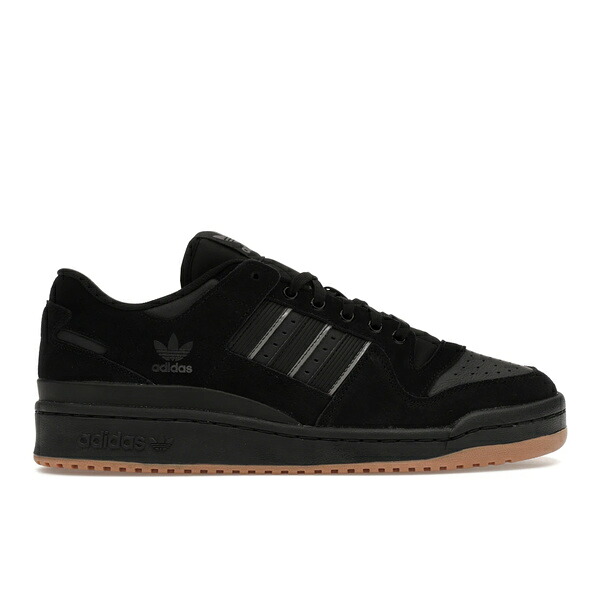 adidas アディダス メンズ スニーカー  【adidas Forum 84 Low ADV Core Black Gum】  大きさ US_M_4.5 Core Black/Carbon/Grey Three