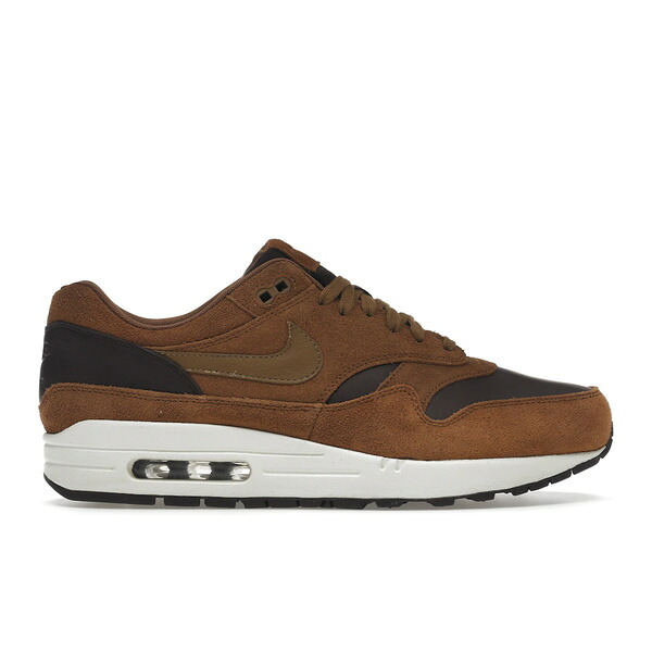 Nike ナイキ メンズ スニーカー  【Nike Air Max 1 Premium Leather Ale Brown】  大きさ US_9.5(27.5糎) Ale Brown/Sail/Golden Beige