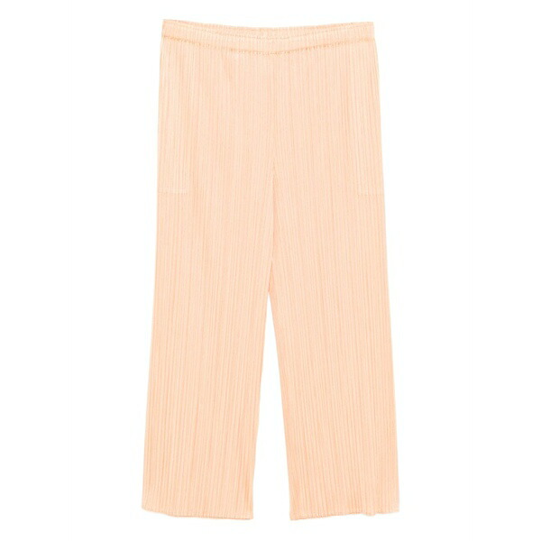 プリーツ プリーズ イッセイ ミヤケ レディース カジュアルパンツ ボトムス Mc august trousers Orange｜asty