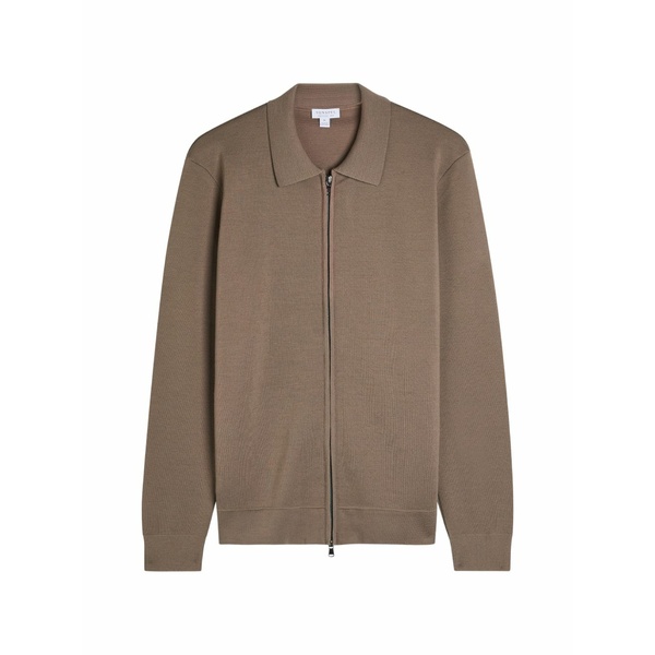 サンスペル メンズ ジレー アウター Zip-collared jacket Neutrals