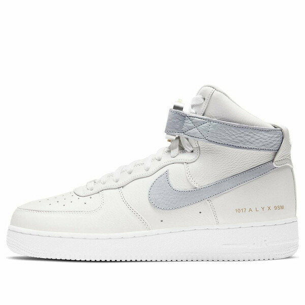 Nike ナイキ メンズ スニーカー 空軍 【Nike x 1017 ALYX 9SM Air Force 1 High \u0027White Wolf Grey\u0027 CQ4018-104】  大きさ US_5.5(23.5糎)