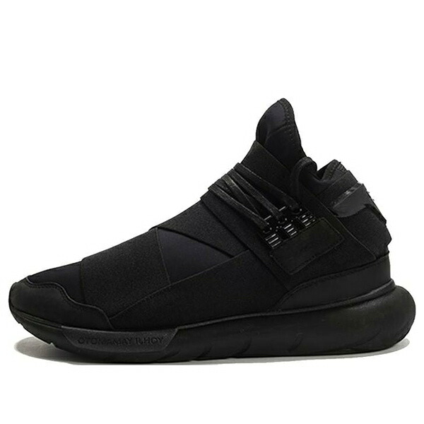 adidas アディダス メンズ スニーカー 【adidas Y-3 Qasa High \u0027Triple Black\u0027 S83173】  大いさ US_10.5(28.5珊) 靴-スニーカー