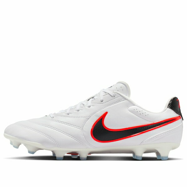 Nike ナイキ メンズ スニーカー 【Nike Tiempo Ligera Pro FG \u0027White Black Bright Crimson\u0027  HQ3158-106】  大きさ US_5.5(23.5糎)