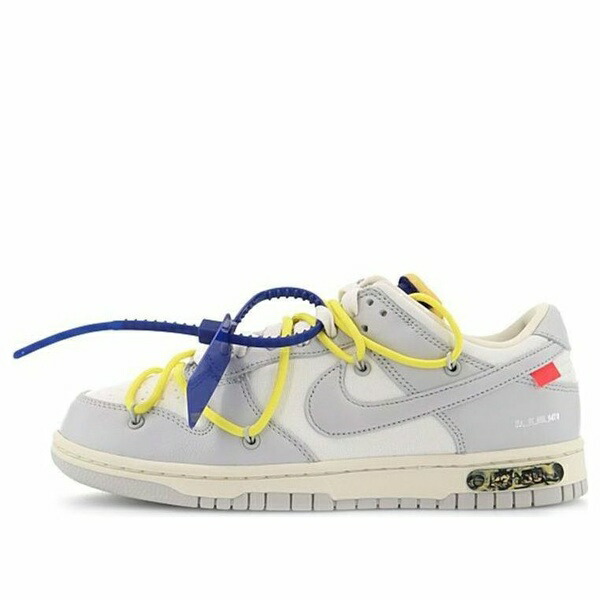 Nike ナイキ メンズ スニーカー ダンク 【Nike x Off-White Dunk Low \u0027Lot 27 of 50\u0027 DM1602-120】  大きさ US_7(25.0糎)