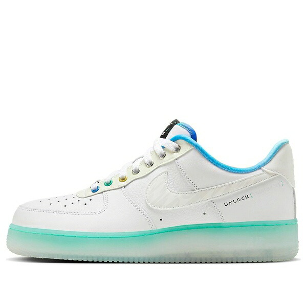Nike ナイキ メンズ スニーカー 空軍 【Nike Air Force 1 07 Low PRM \u0027Unlock Your Space\u0027 FJ7066-114】  大きさ US_M_4