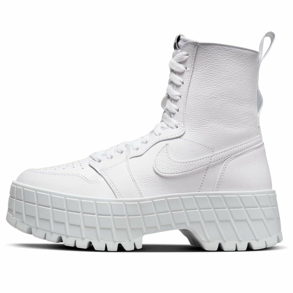 Air Jordan ジョーダン レディース スニーカー White/White/Black/White/White 【(WMNS) Air Jordan 1 High Brooklyn 'Triple White' FJ5737-111】 サイズ US_6.5(23.5cm)｜asty