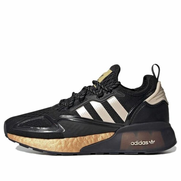 adidas アディダス レディース スニーカー Black 【(WMNS) adidas ZX 2K Boost Black Gold Metallic FY2014】  サイズ US_5(22.0cm)