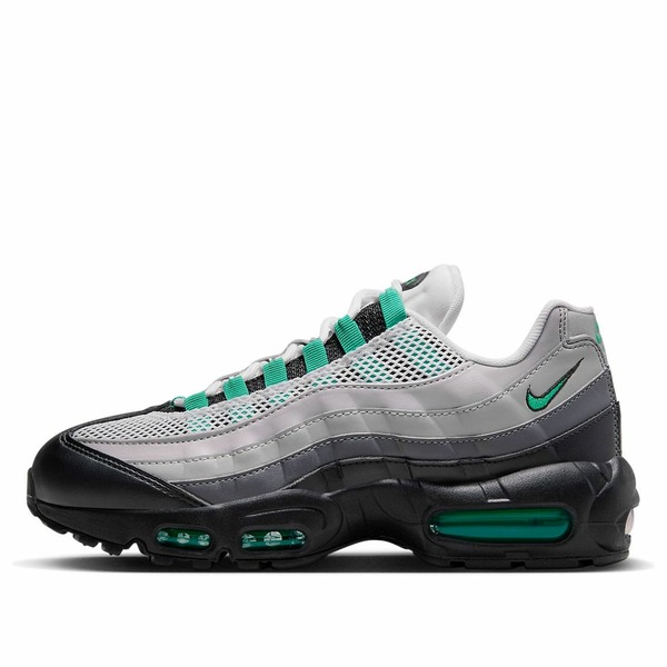 Nike ナイキ レディース スニーカー Black/Stadium Green-Pearl Grey 【(WMNS) Nike Air Max 95 \u0027Black Stadium Green\u0027 DH8015-002】  大いさ US_W_12 靴-スニーカー-レディース靴